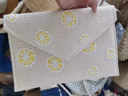 Mála Clutch Mná Bróidnéireachta Páipéir