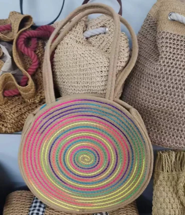 Mála Mná Fuaite Rópa Cotton Ildaite
