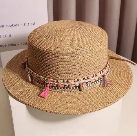 Hata Mná Tuí Páipéar Boho Chic Brown