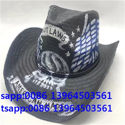 Hata Cowboy Men Pattern Don Saol Laethúil