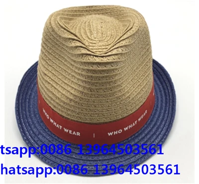 Téip Cowboy Fedora Hat d'fhir
