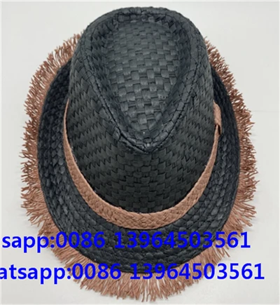 Hata tassel dubh fedora handy