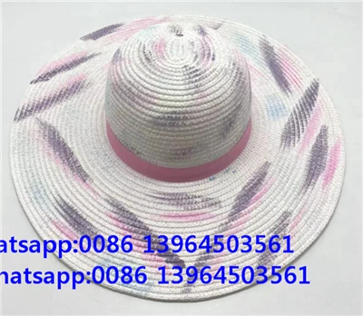 Caipín tuí hata grian foldable braided braided páipéir