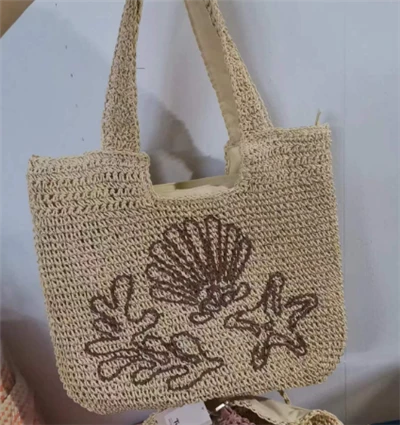 Mála Gualainn Cróise Páipéir Le Patrún Broidery