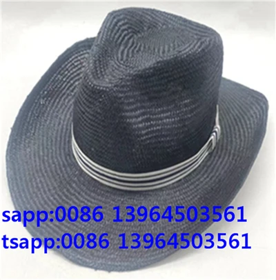 Cap Fedora Dubh Hata Panama Lasmuigh d'Fhir