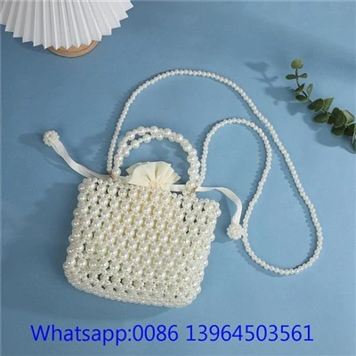 Mála Beaded Pearl Crossbody